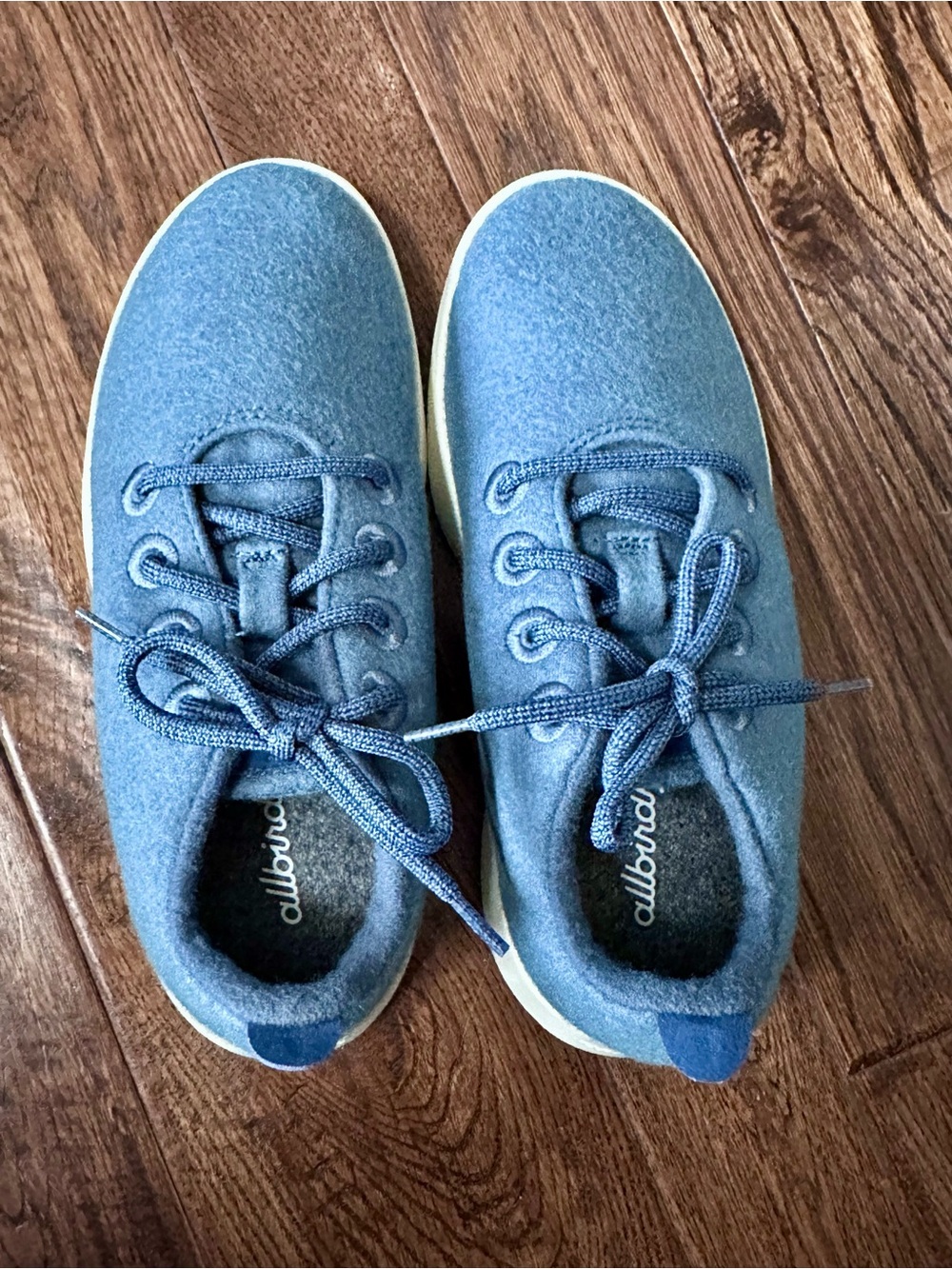 NIB Allbirds Kids Wool Runner - Calm Teal Blue - Size 2 (youth 2) - Picture 2 of 7